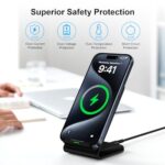 Samsung Wireless Charger Fast Charging Stand Desk Phone Charger Stand Android - Image 5