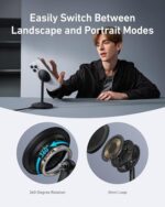 Anker MagSafe Charger, MagGo Qi2 15W 360-Degree Wireless Charger Stand - Image 5