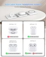 Charging Station for Apple Multiple Devices - 3 in 1 Foldable Magnetic Wireless - Image 5
