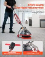 VEVOR Commercial Floor Scrubber Machine, Heavy Duty Floor Cleaner Polisher with - Image 5