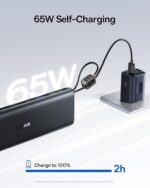 Baseus 25000mAh Power Bank, CCC Certified 145W Laptop Portable Charger with Dual - Image 5