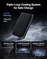 Baseus Picogo Power Bank, 0.5" Ultra Slim 10000mAh MagSafe Portable Charger - Image 5