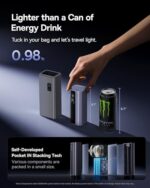 Baseus Laptop Power Bank, 20,000mAh 145W Small Portable Charger Built-in - Image 5