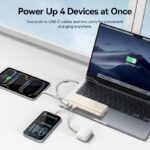 Baseus Portable Charger with Built in Cable, 100W Laptop Power Bank 20000mAh - Image 6