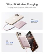 Baseus Picogo Power Bank, 0.3" Ultra Slim 5000mAh MagSafe Portable (B0F18T1P86) - Image 5