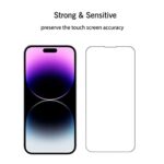 Ailun Screen Protector for iPhone 14 / iPhone 14 Pro, 3 Pack - Image 5