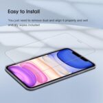 Qularlans 3 Pack Tempered Glass Screen Protector Compatible with iPhone 11/XR - Image 5