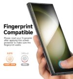 MAGIC JOHN 2 Pack for Samsung Galaxy S23 Ultra Screen Protector [PET Film - Image 4