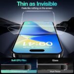 3 Pack Flexible Film Screen Protector for iPhone 16 Pro - Image 5