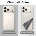 for iPhone 17 Pro Max Skin Wrap Using 3M Material Metallic Finish Precision - Image 5