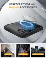 Miracase for iPhone 16 Case 6.1'', Full-Body Bumper Phone case with Built-in - Image 4