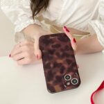 Cute Phone Case for iPhone 15 Case Amber Leopard Full Camera Protective Slim - Image 4