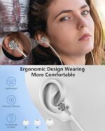 iPhone 17 USB C Headphones Wired, Earbuds with Microphone for iPhone 17e 16 - Image 5