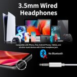 Kimwood Wired Earbuds with Microphone, Wired Earphones in Ear Headphones HiFi - Image 5