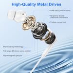 USB C Wired Earbuds Ear Buds for iPhone 17 16 Pro Max 16e 16 Plus 16Pro 15 Pro - Image 4