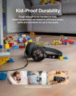 Belkin SoundForm Mini Kids Wired Headphones w/USB C to 3.5mm Dongle (B0FLB4SHNT) - Image 5