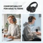 Cowyawn USB C Headphones Wired, Over Ear USB C Wired Headphones (B0F8H9CH2J) - Image 5