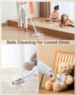 10-in-1 Steam Mop with Detachable Handheld Steamer,350ml Tank, 10s Heat-Up - Image 5
