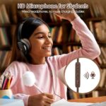 INFURTURE USB C Wired Headphones, Active Noise Canceling Over Ear HD MIC - Image 5