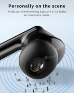 XIAOWTEK Wireless Earbuds, Bluetooth 5.4 Ear Buds Bass Stereo - Image 5