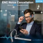 Bluetooth Headset with 72-Hour Talk Time & 500mAh Charging Case - Image 5