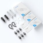 [2 Pack] Bluetooth Earpiece Wireless Handsfree Headset V5.0 24 Hrs Driving - Image 5