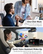 Bluetooth Headset V6.0, Open Ear Wireless Earpiece with Noise Canceling Mic - Image 5