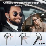 Atheewon Bluetooth Headset V5.3, Wireless Headset with ENC Noise Canceling Mic - Image 5