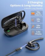 New Bee Bluetooth Headset V5.1 72H Talk Time Dual Mic with Mute (B0FNMXWP4N) - Image 5