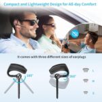 Bluetooth Headset Wireless Earpiece Microphone 180H Playtime Single Ear - Image 5