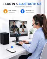 TECKNET Single Ear Bluetooth Headset - Noise Cancelling Microphone - Image 5