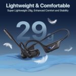 Open Ear Headphones with Mic, 29g Bluetooth Headset - Image 5