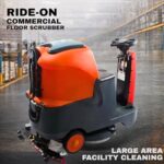 SUNMAX RT70 Ride-On Commercial Floor Scrubber Machine, 22" Brush, 31.5" Squeegee - Image 5