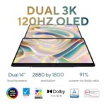 ASUS Zenbook Duo Laptop, Dual 14” OLED 3K 120Hz Touch Display, Evo - Image 5