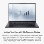 Acer Swift 16 AI Laptop 16" WUXGA 120Hz Touchscreen (100% sRGB) AMD 10-core - Image 5