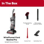 Hoover WindTunnel Cord Rewind Pro Bagless Vacuum Cleaner - Image 6
