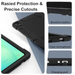 Shockproof Case for Samsung Galaxy Tab A11+ / A9+ Plus 11",Black - Image 6