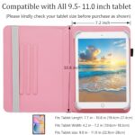 Universal 10 10.1 Inch Android Tablet Case, Dluggs PU Leather 360 Degree - Image 6