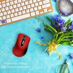 memzuoix 2.4G Wireless Mouse, 1400 DPI Mobile Optical Cordless Mouse with USB - Image 5