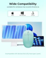 seenda Wireless Mouse for Laptop, 2.4G Noiseless Mouse with USB Receiver - Image 6