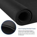 Large Extended Gaming Mouse Pad with Stitched Edges - Image 5