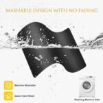 JIKIOU 3 Pack Mouse Pad with Stitched Edge, Perfect Size 10.2x8.3in Black - Image 6