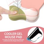 eulps Mouse Pad with Wrist Rest, Comfortable Computer Mousepad with Gel Wrist - Image 6