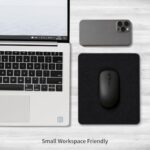 2 Pack Comfortable Stitched Edge Mouse Pad – 8.6"x7.1" Non-Slip Rubber Base - Image 6