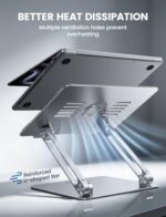 Lamicall Adjustable Laptop Stand, Portable Laptop Riser - Image 6