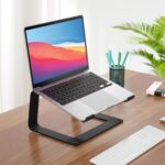 Laptop Stand for Desk Portable Computer Riser Metal Notebook Holder Printer - Image 5