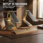 SOUNDANCE Laptop Stand, Aluminum Computer Riser - Image 6