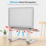 OMOTON Laptop Stand, Detachable Laptop Mount - Image 6
