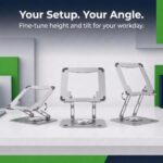 Uncaged Ergonomics Swivel Laptop Stand for Desk - Image 7