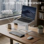 SOUNDANCE Adjustable Laptop Stand for Desk, Computer Stand - Image 6
